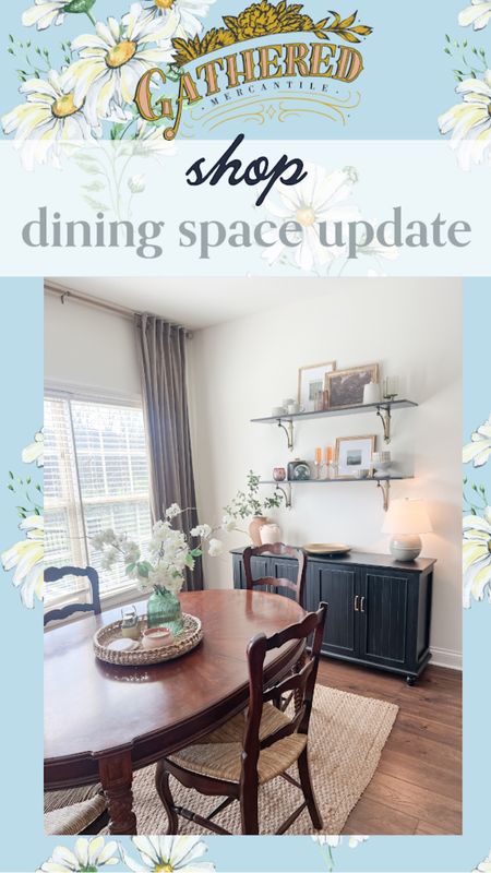 This dining space nook from a recent client install is a breath of fresh air. The shelf install elevated the space to a new level! Shop below! 🩵

#LTKStyleTip #LTKFindsUnder50 #LTKHome