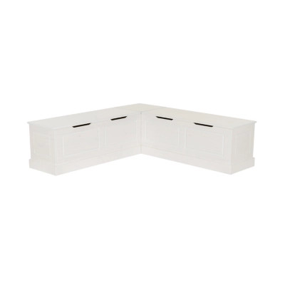 Linon 62" Landin Backless Corner Breakfast Nook | Ashley Homestore