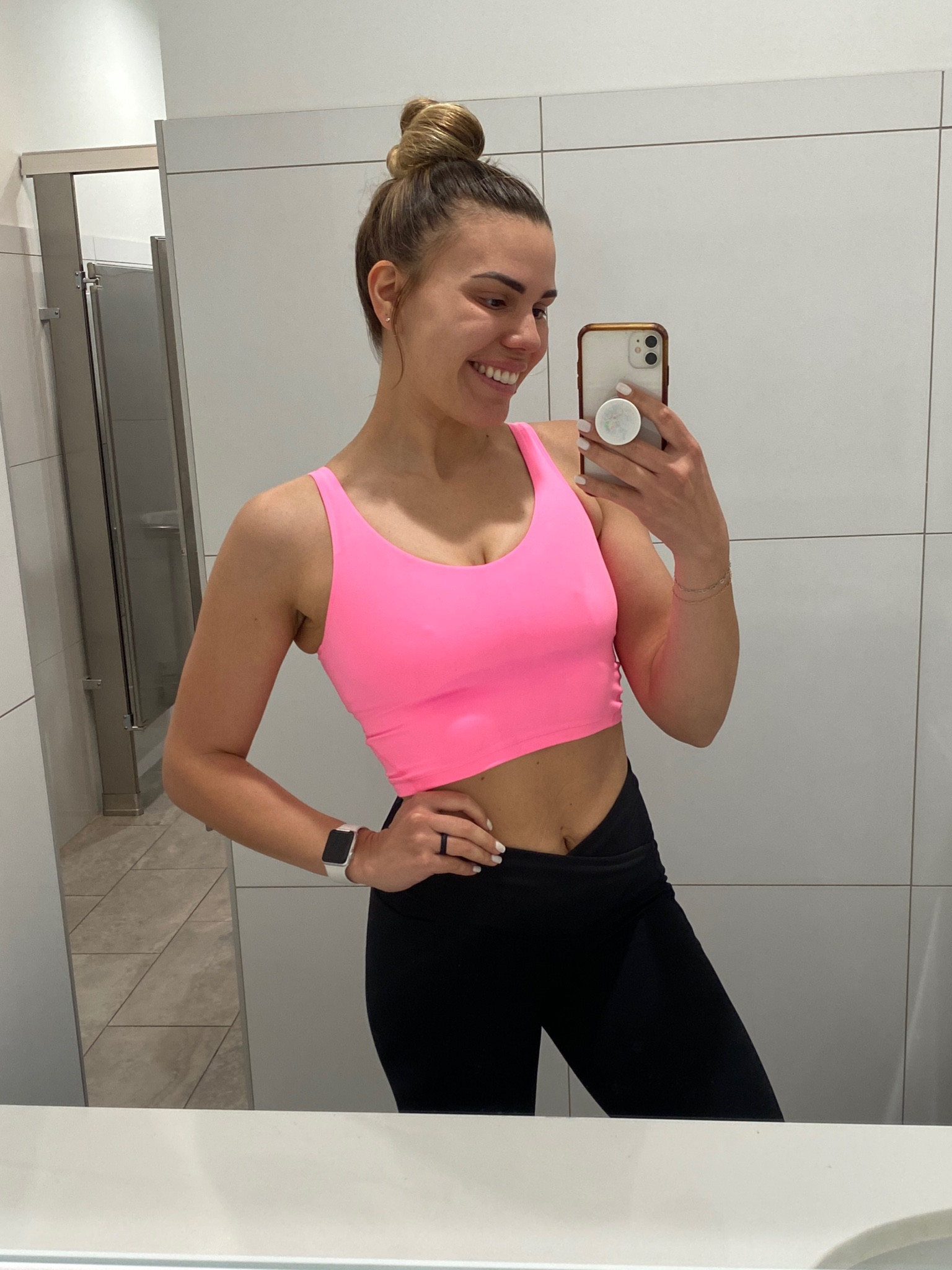 Buttery soft, bright pink color, and super affordable! Great Lulu dupe 

#LTKFindsUnder50 #LTKFitness #LTKActive