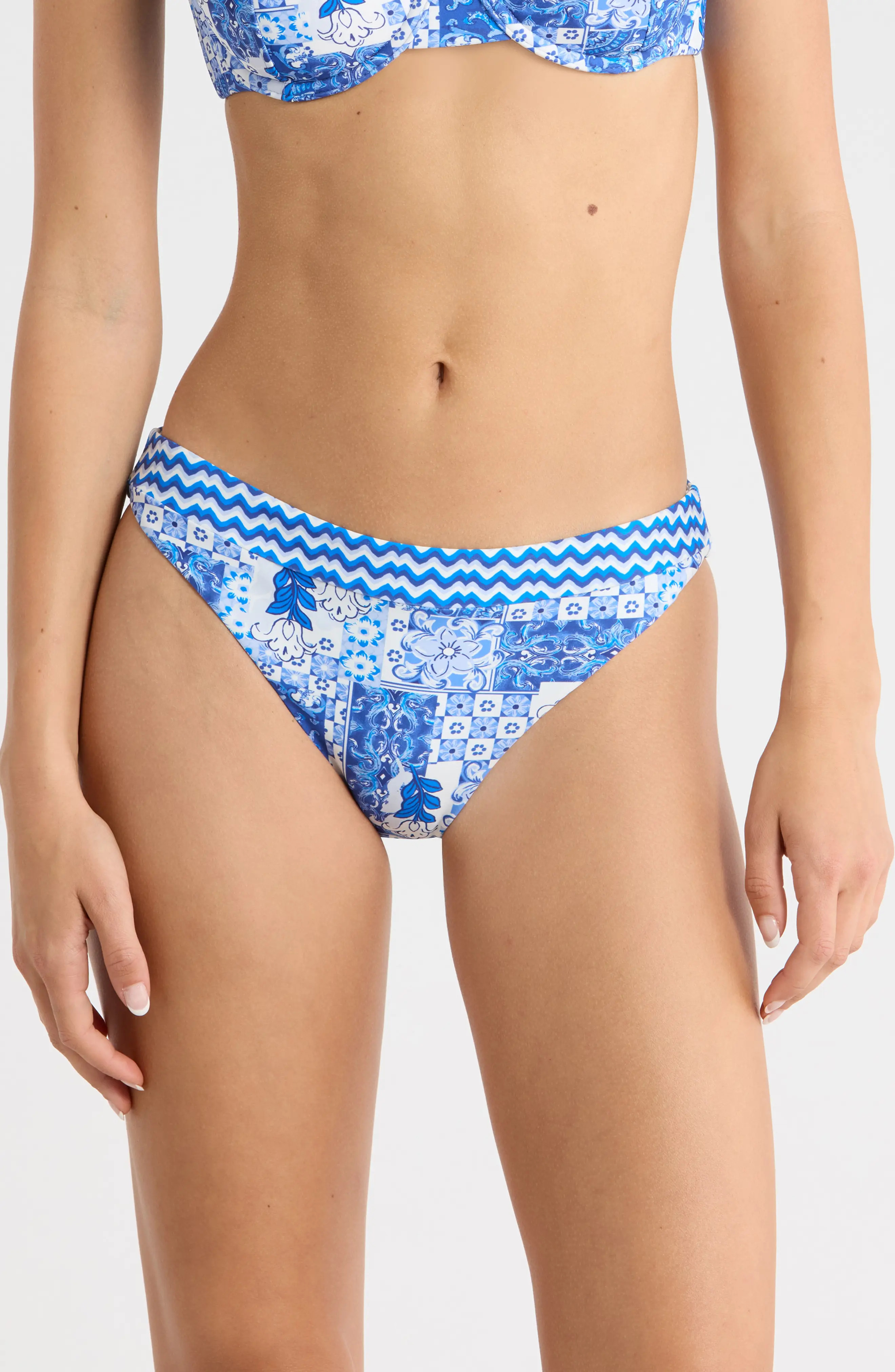 Isla Printed Hipster Bikini Bottoms (Women) | Nordstrom | Nordstrom