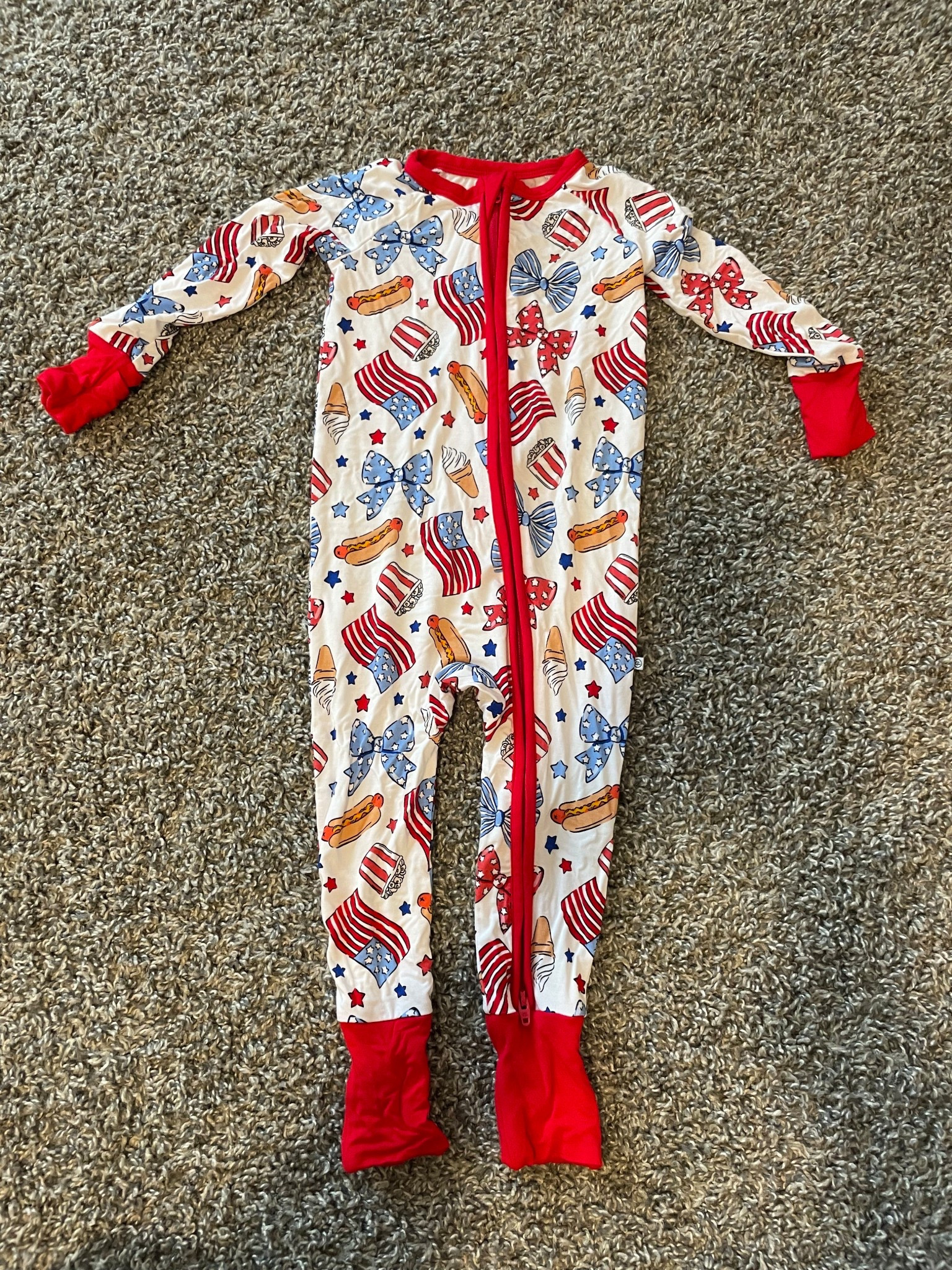 Baby 4th of July pajamas. Use code: AMANDAK to get a discount at checkout 

#LTKFindsUnder50 #LTKBaby