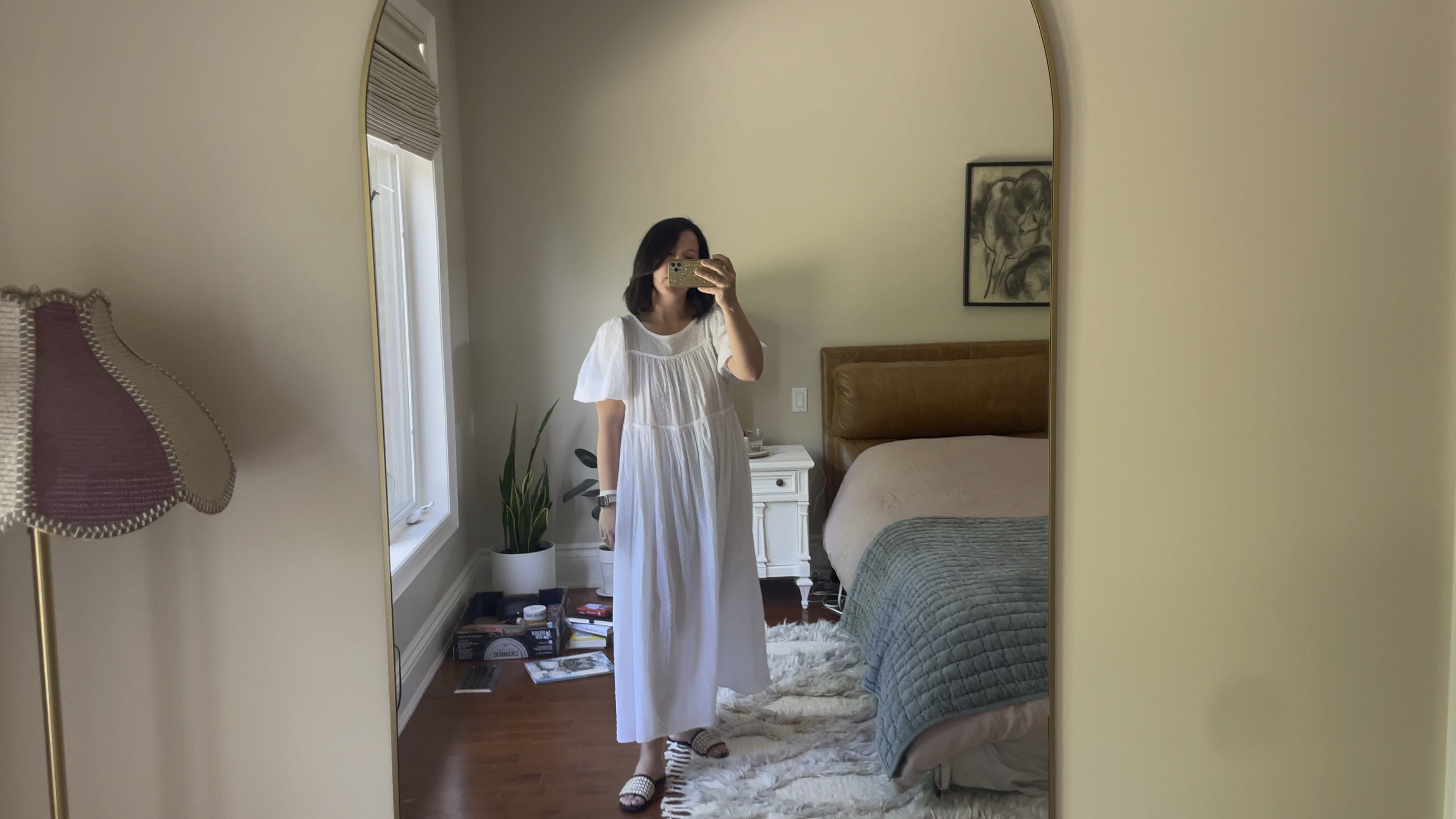 The dress from my latest YT video. I have this in black too AND you can wear it backwards! I linked my white version and some other prints including a silk one! 

#LTKsalealert #LTKunder100 #LTKstyletip