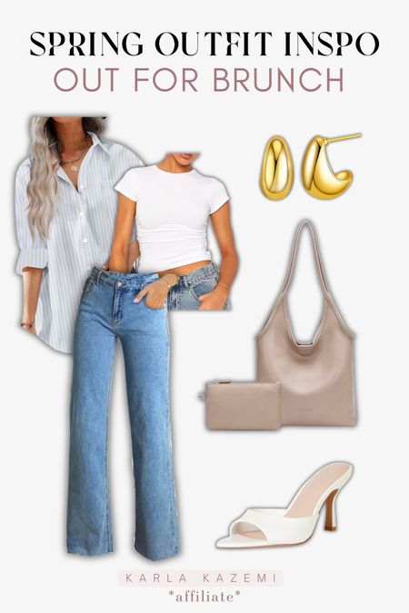 Easy and cute outfit Inspo! Perfect for brunch or date night🙌💕






Jeans, spring outfit, affordable fashion, button up, sandals, heel sandals, Amazon fashion finds, slouchy bag, easy outfit.

#LTKFindsUnder50 #LTKStyleTip #LTKMidsize
