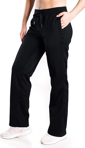 Yogipace, Petite/Regular/Tall, Women's Water Resistant Thermal Fleece Pants Sweatpants | Amazon (CA)