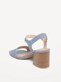 Strappy Block Heel Sandals for Women | Old Navy (US)