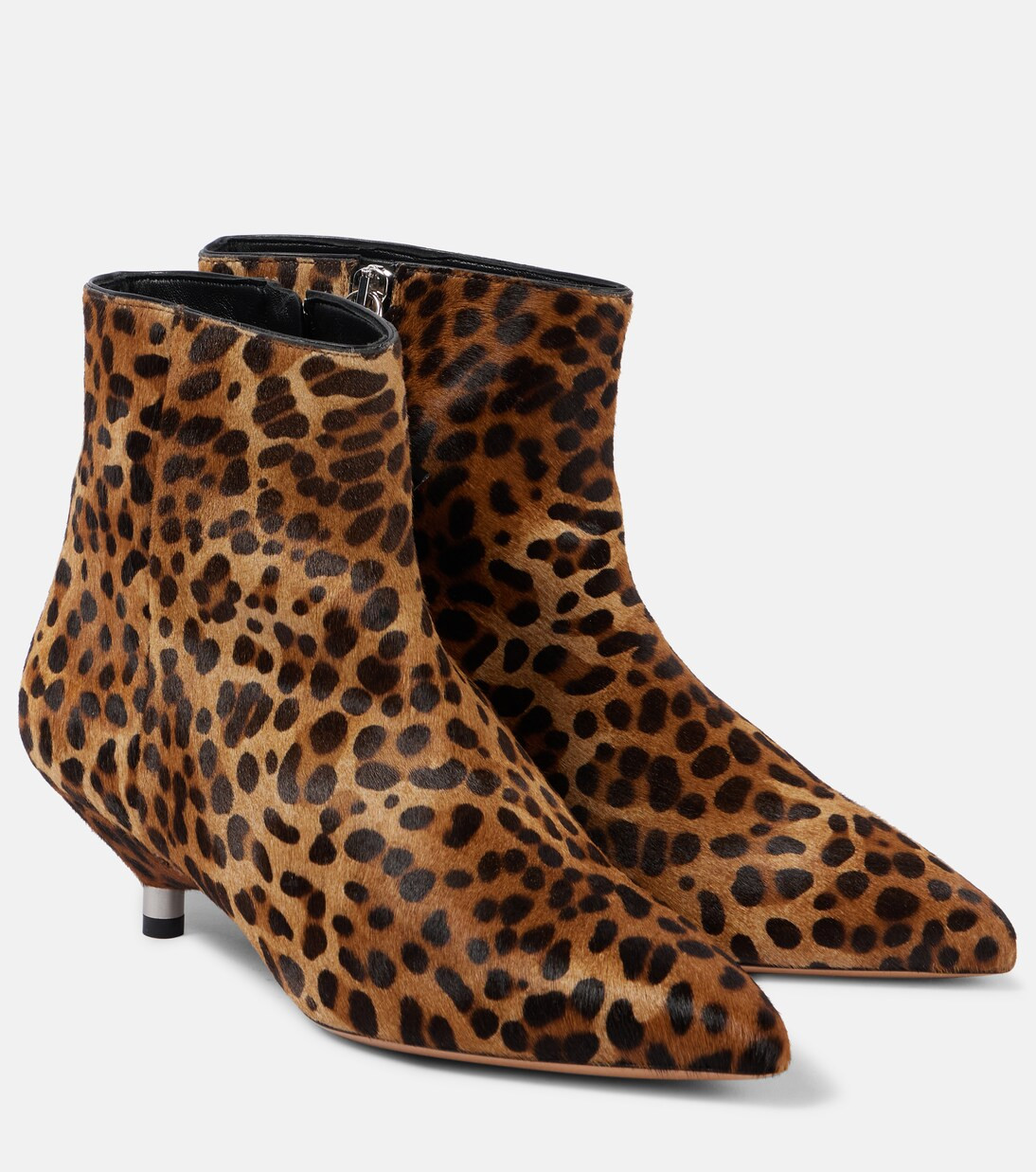 Eana leopard-print suede ankle boots | Mytheresa (UK)