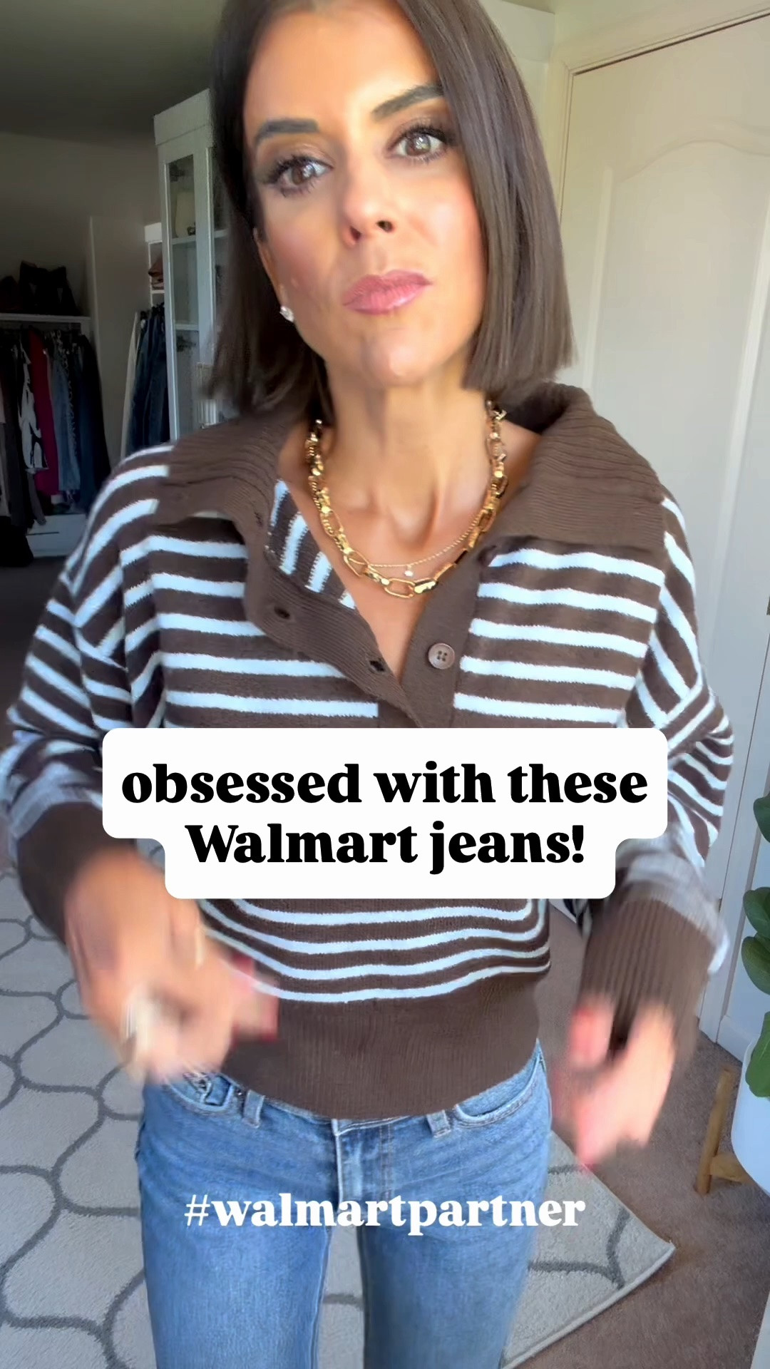 My new favorite Walmart jeans!! Size xs in sweater, size 0 in Jeans. @Walmart @walmartstyle #walmartpartner #walmartstyle

#LTKSaleAlert #LTKSeasonal #LTKootd