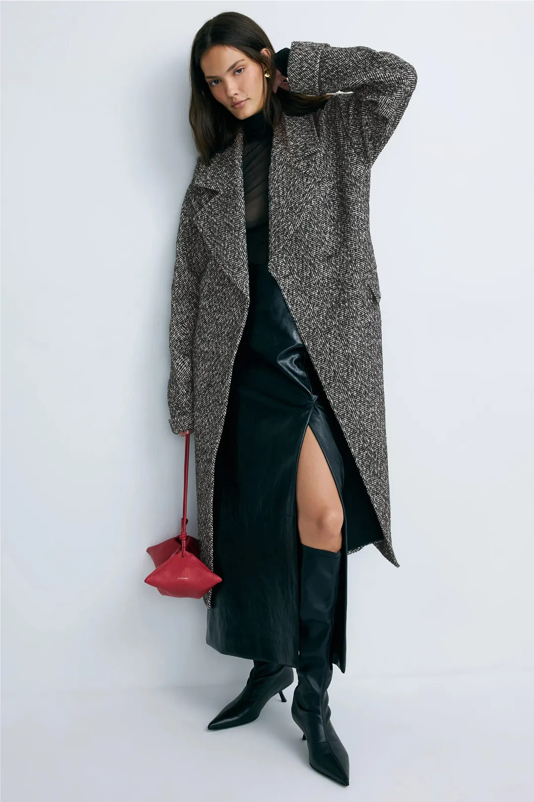 Ronny Kobo x RTR Tie Waist Coat | Rent the Runway