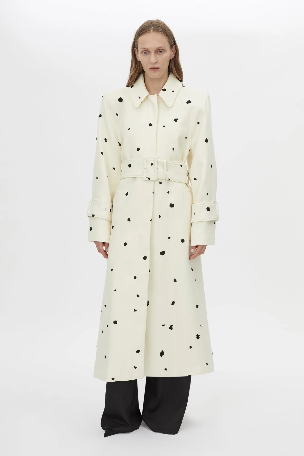 Ponza Fringe Coat in Eggshell - CAMILLA AND MARC® C&M | CAMILLA AND MARC (US, UK, EU)