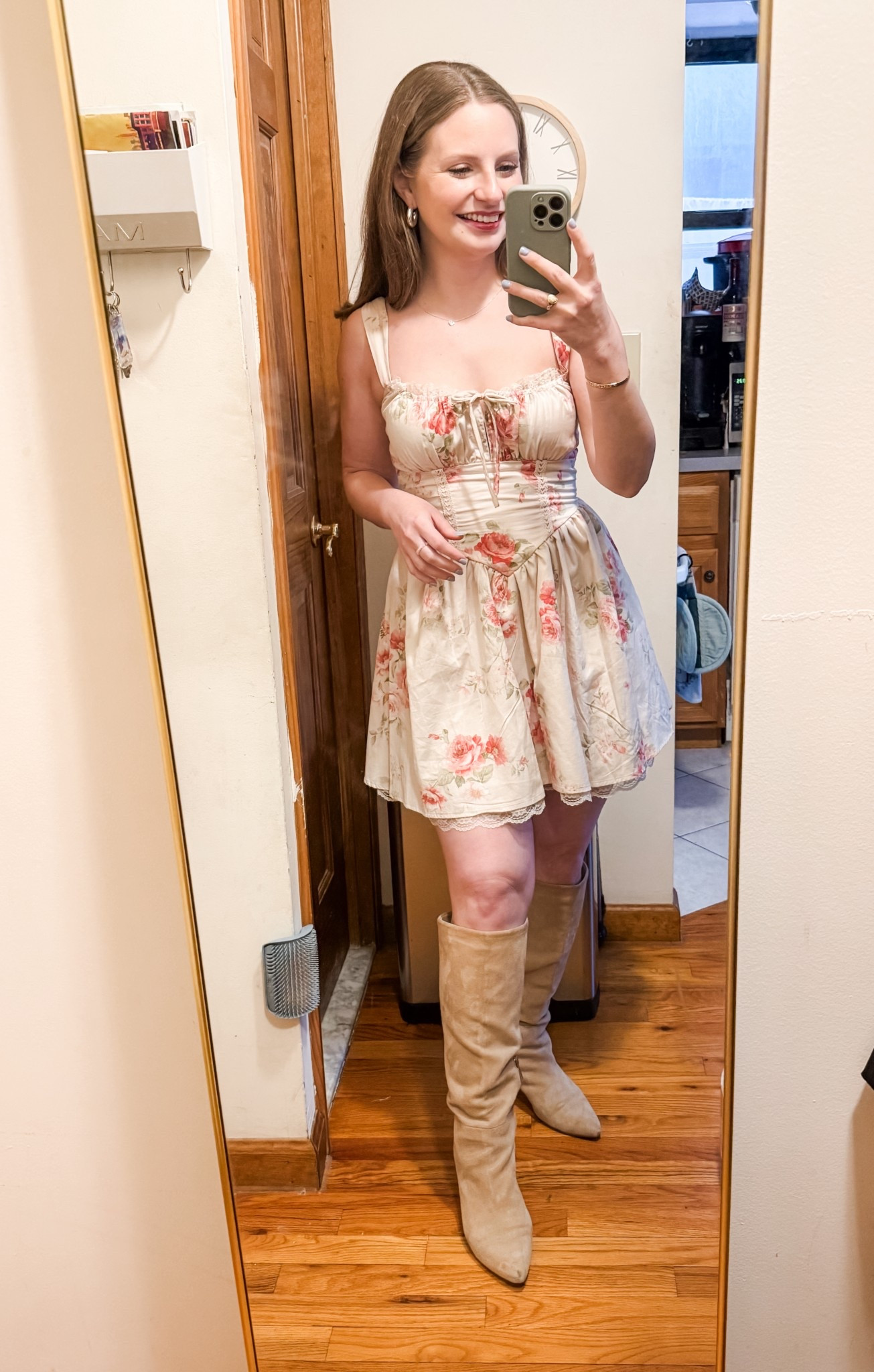 Love Shack Fancy vibes for $35! This dress has the best details, great quality and the cutest flirty silhouette! Wearing an XS but might size up to S for chest. 

#LTKSeasonal #LTKPetite #LTKValentine