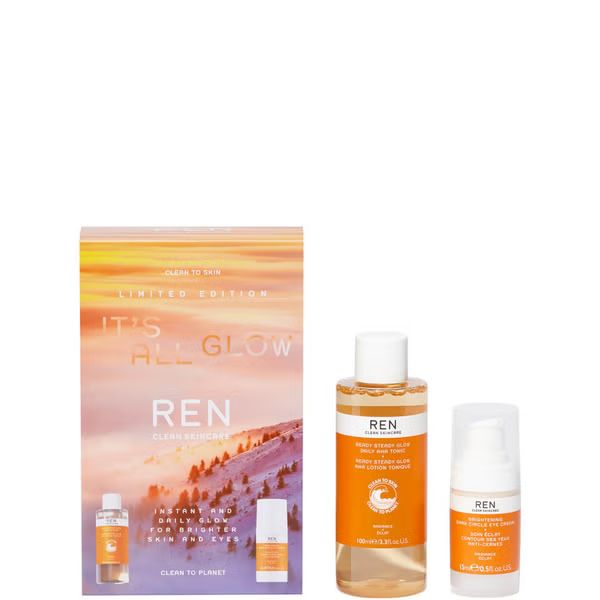 REN Clean Skincare It's All Glow Set - Exclusive (Worth $69.00) | Dermstore