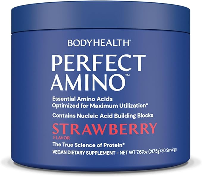 BodyHealth PerfectAmino Powder - BCAA and EAA Powder for Pre and Post Workout - Amino Acid Energy... | Amazon (US)