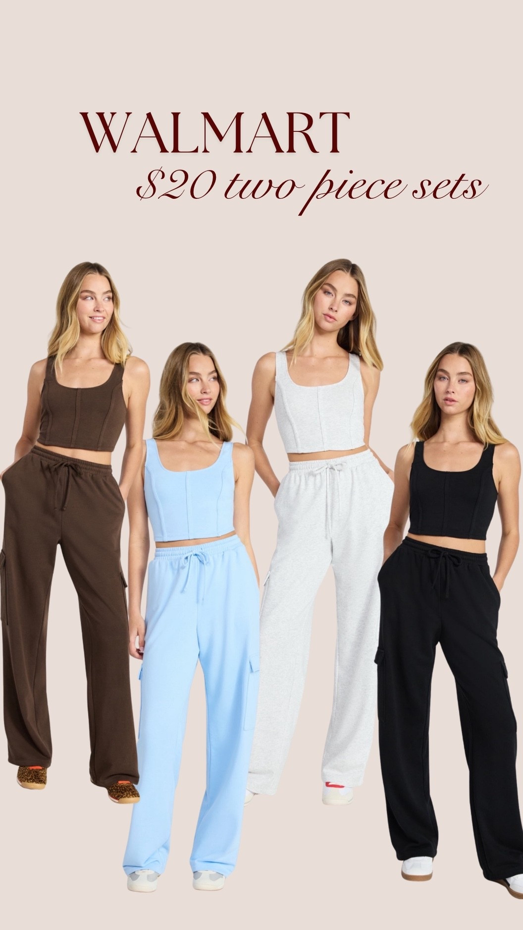 Walmart $20 two piece sets

#LTKSeasonal #LTKSpringSale