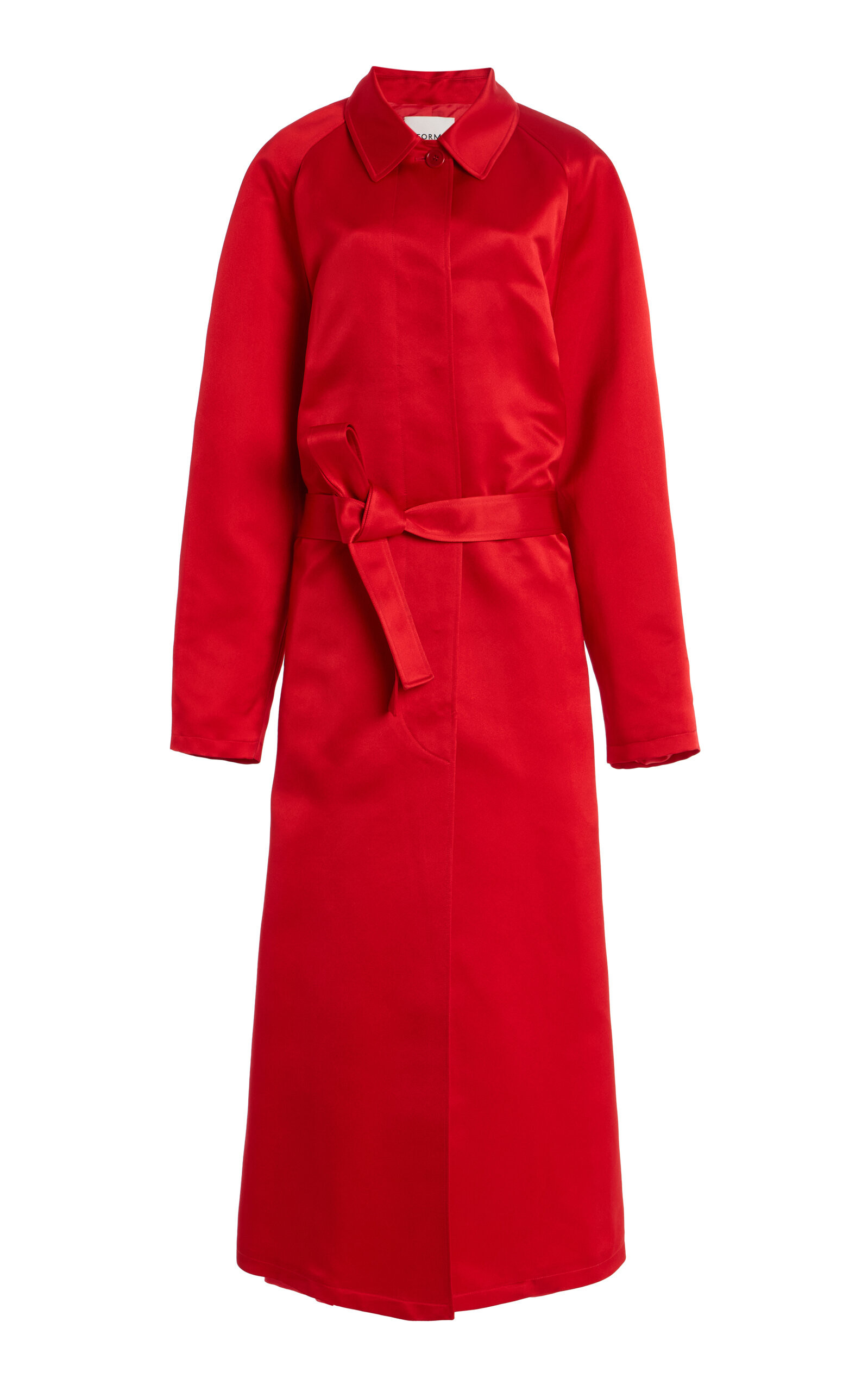 Koharu Satin Car Coat | Moda Operandi (Global)