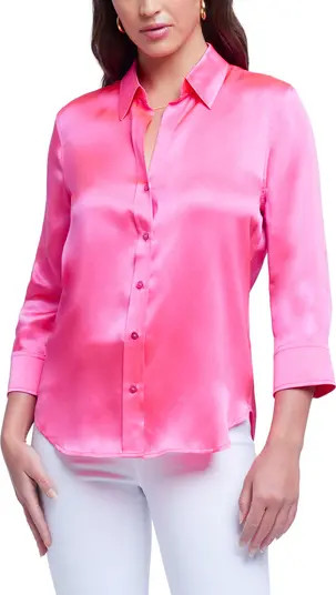 Dani Silk Charmeuse Blouse | Nordstrom