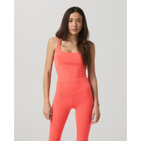 Vuori AllTheForm™ Support Tank Top | Bright Coral | Medium | Vuori Clothing (US & Canada)