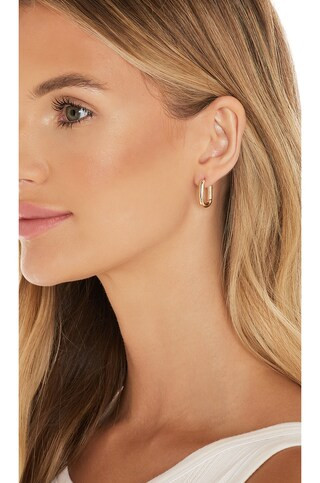 Uma Huggies in Gold | Revolve Clothing (Global)