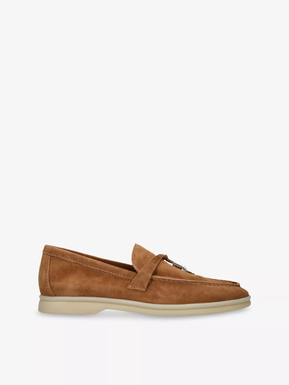 Portland Suede Loafers | Selfridges