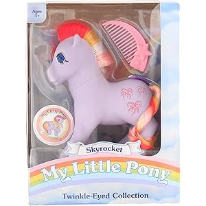My Little Pony 35293 Classic Rainbow Ponies Sky Rocket Pony, Retro Horse Gifts for Girls, Toy Ani... | Amazon (UK)