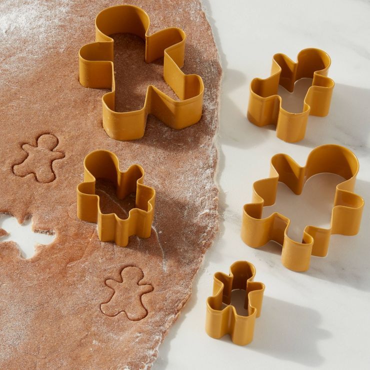 5pc Stainless Steel Gingerbread Family Cookie Cutter Set - Wondershop&#8482; | Target