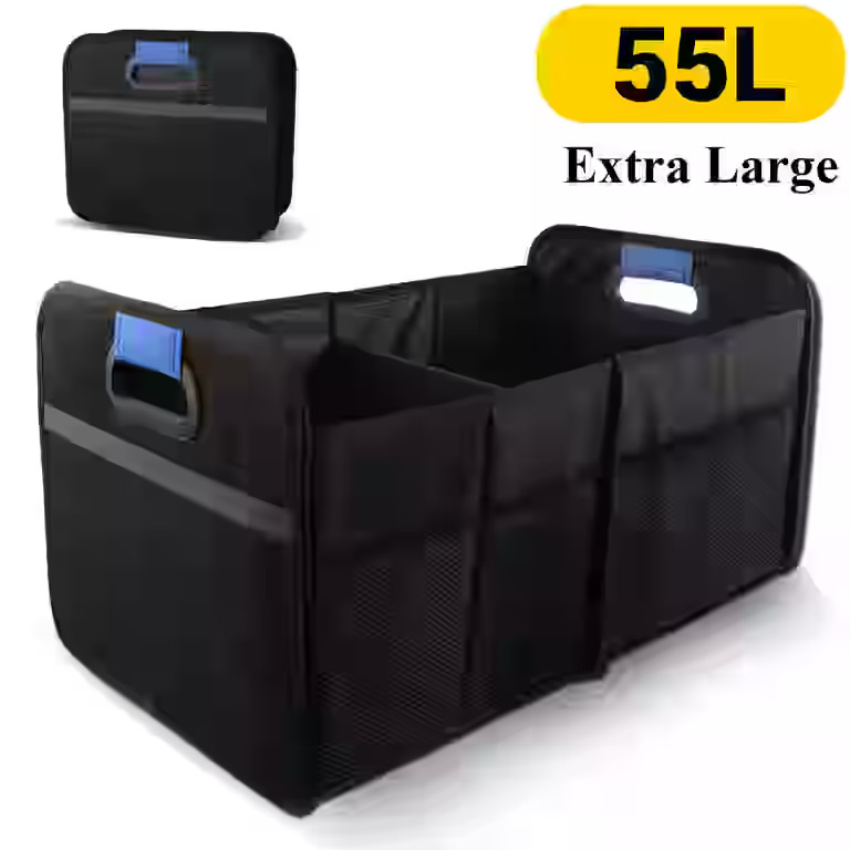 cyrico Trunk Organizer for Car, Large Capacity Car Trunk Storage Organizer with Reinforced Handle... | Walmart (US)