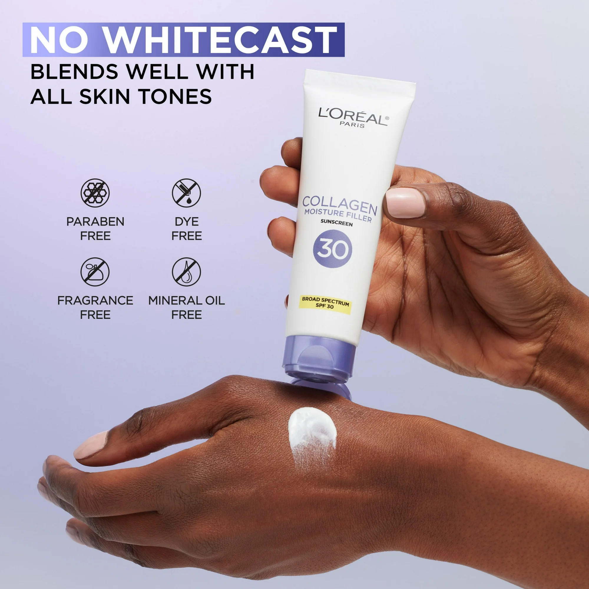 L'Oreal Paris Collagen Moisture Filler Hydrating Moisturizer, All Skin Types, SPF 30, 1.7 fl oz | Walmart (US)