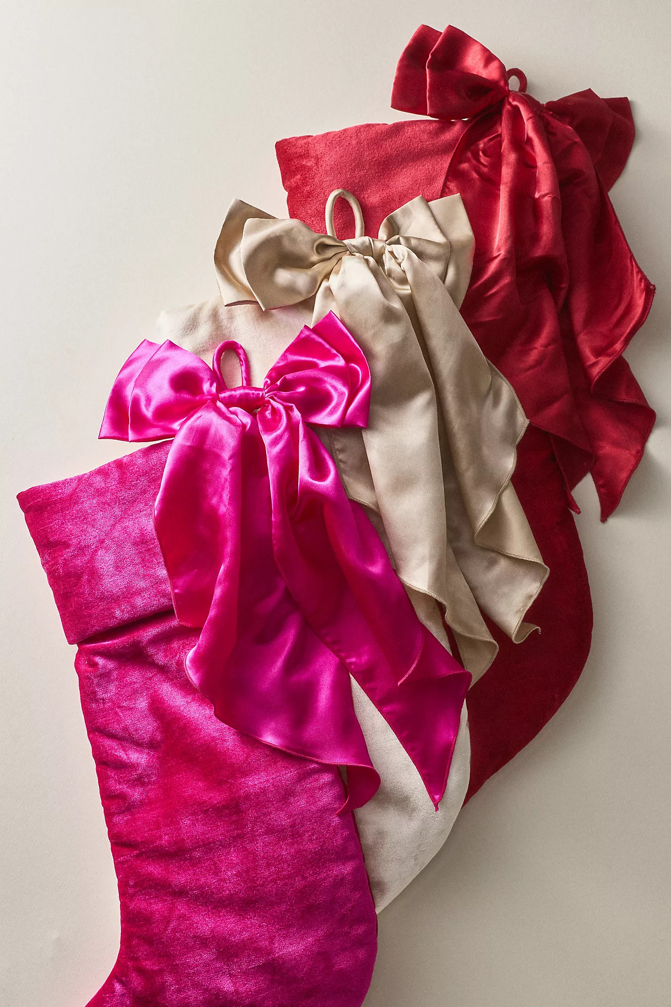 Velvet Bow Stocking | Anthropologie (US)