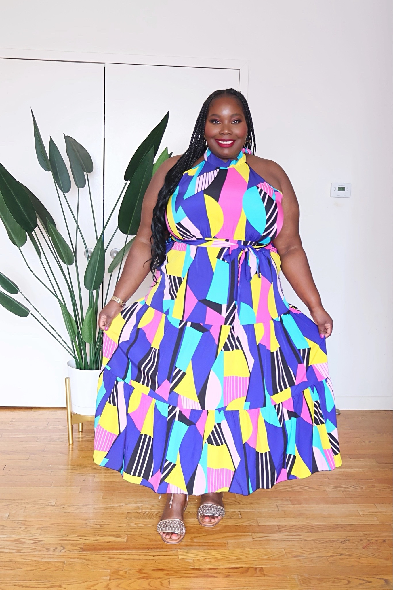 I found the cutest colorful plus size maxi dress. It’s going to make a for a fun and flirty vacation outfit. 

#LTKMidsize #LTKPlusSize #LTKOver40