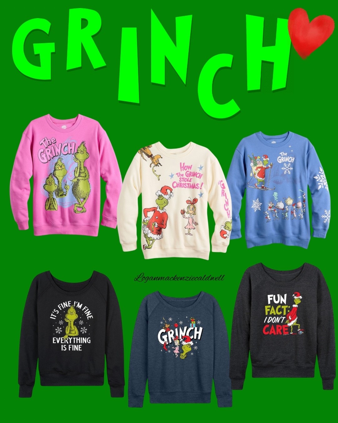 Holiday mood: 90% Christmas cheer, 10% Grinch 😏🎄 These cute Kohl’s sweatshirts are under $20!

#LTKHoliday #LTKSeasonal #LTKSaleAlert