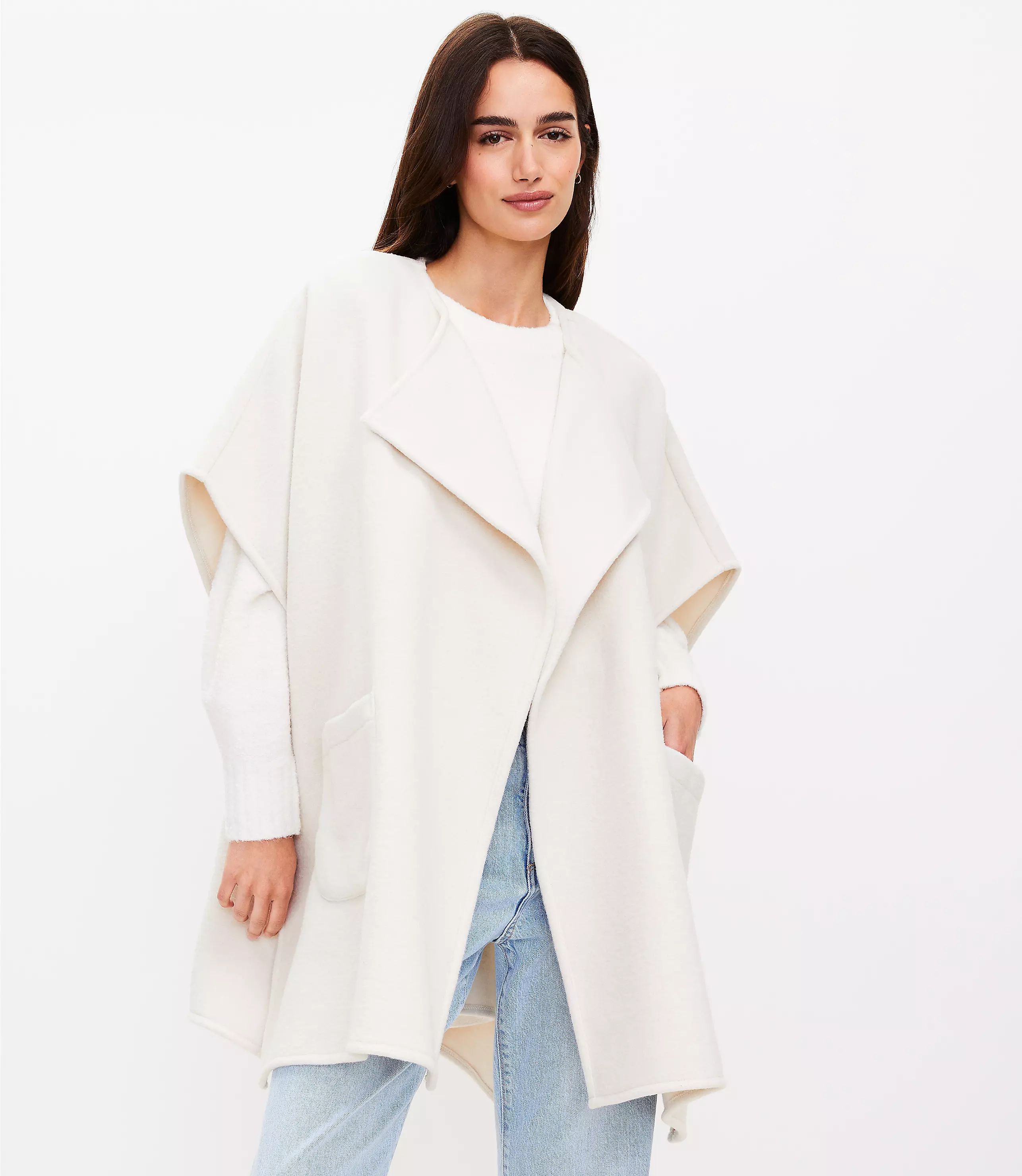 Oversized Pocket Wrap | LOFT