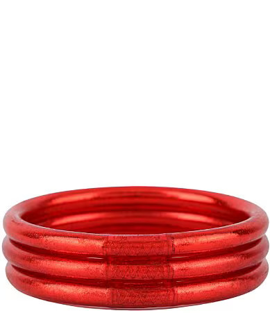 BuDhaGirl Metallic All Weather Bangles� Bracelet Set - L | Dillard's
