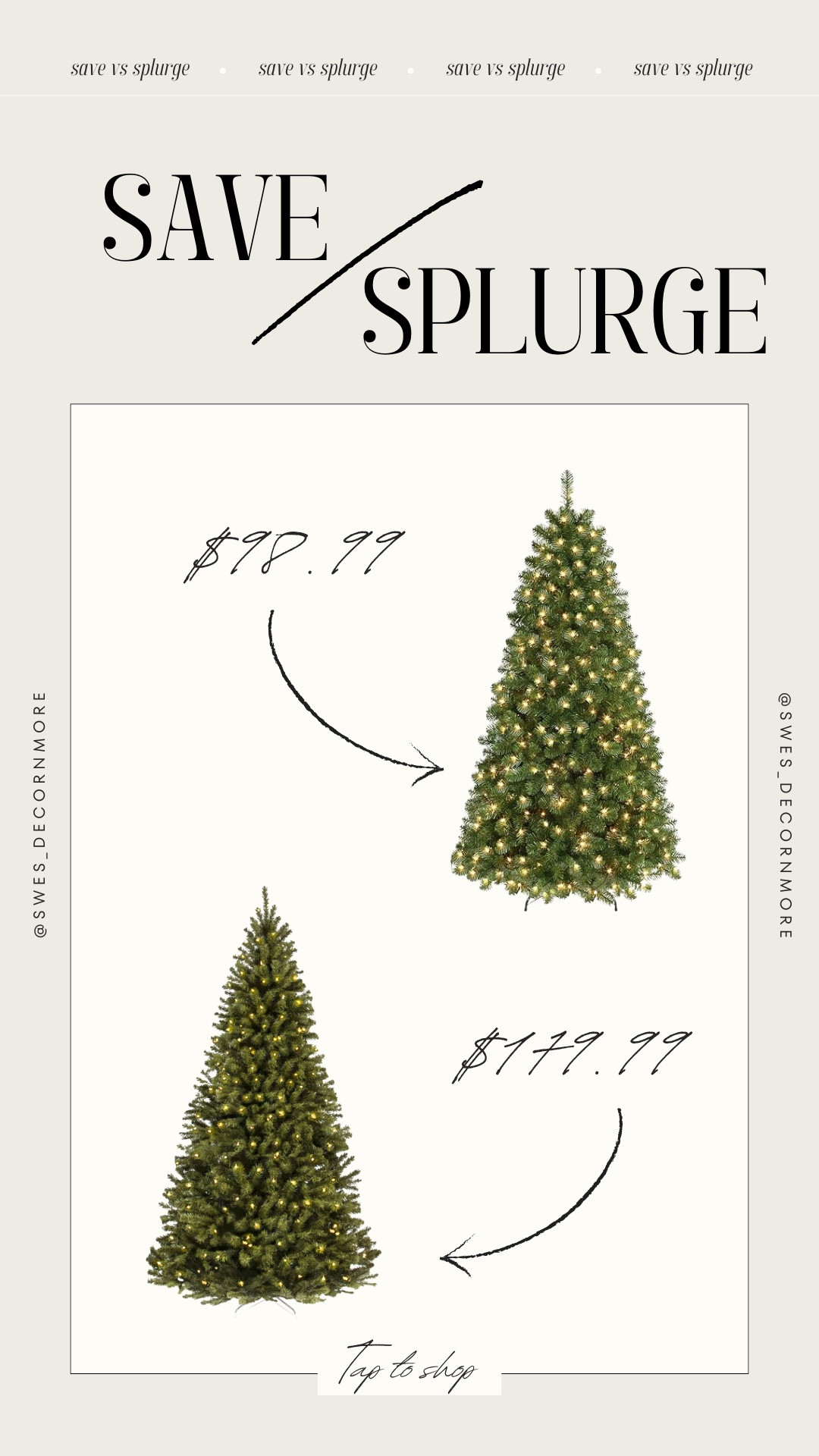 Save or splurge on Christmas trees this year! Whether you’re looking for a budget-friendly option or a luxurious centerpiece, there’s a tree to fit your style and holiday vibes.

#LTKHome #LTKSeasonal #LTKHoliday