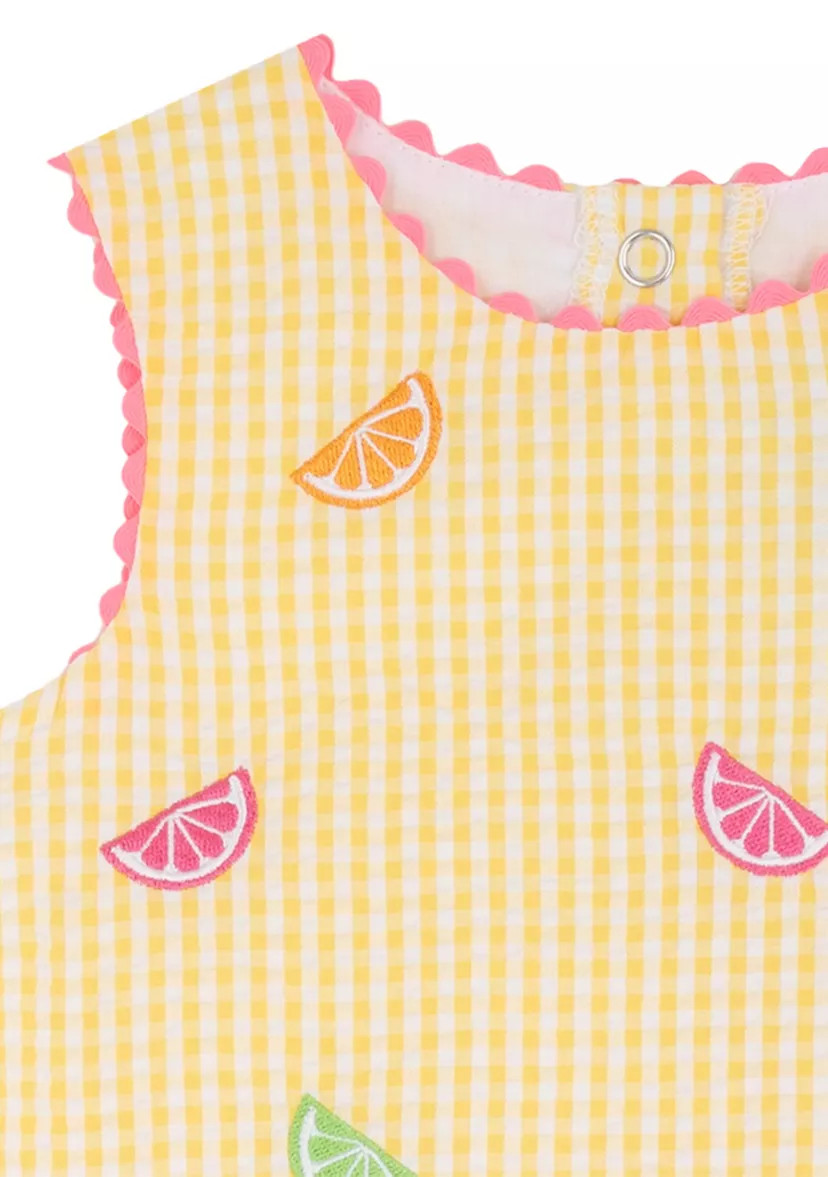 Baby Girls Lemon Dress Set | Belk