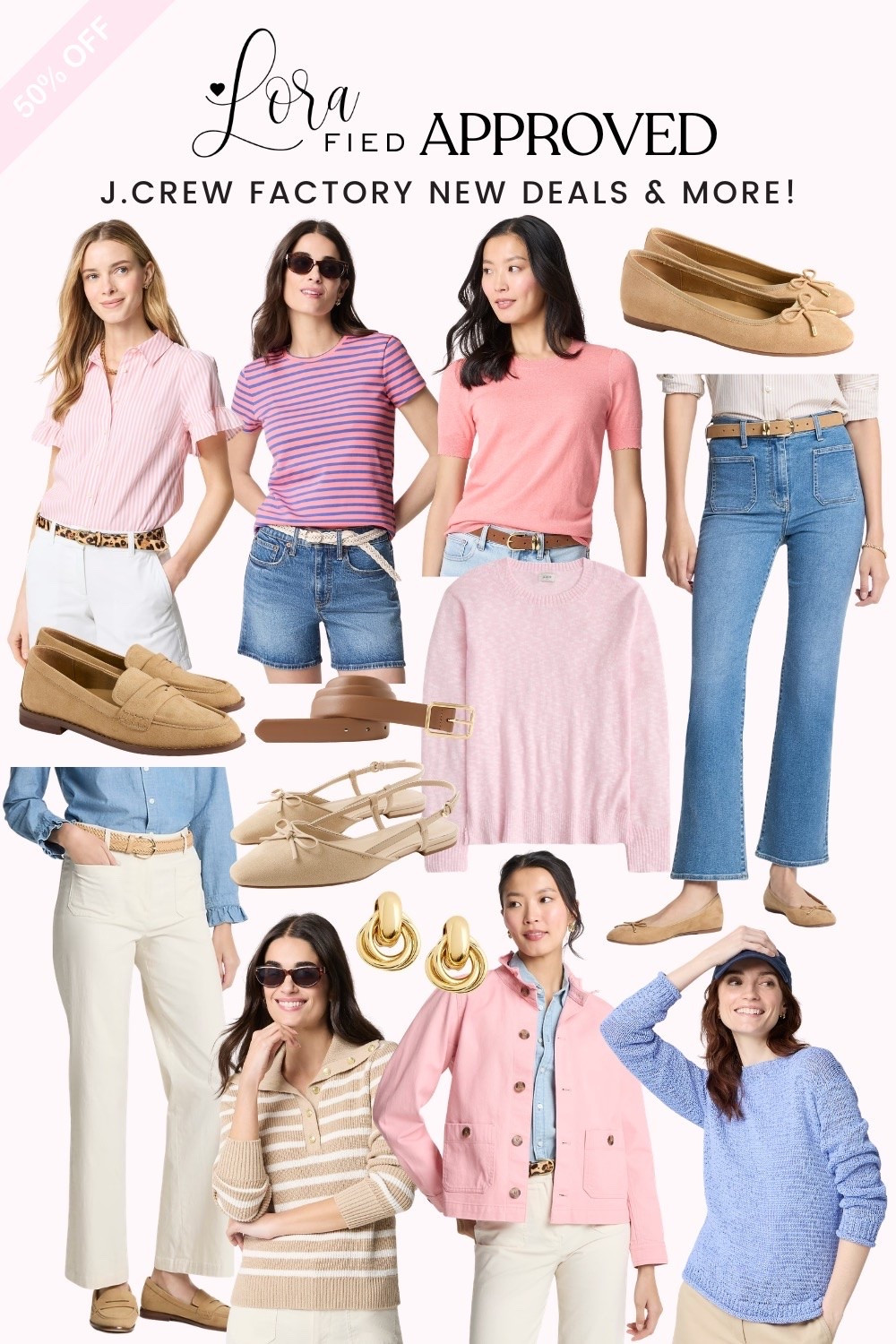 J.Crew Factory sale alert 🎉 50% off everything! Linking my favorite finds & MORE 💗

#LTKSaleAlert #LTKSeasonal #LTKWorkwear