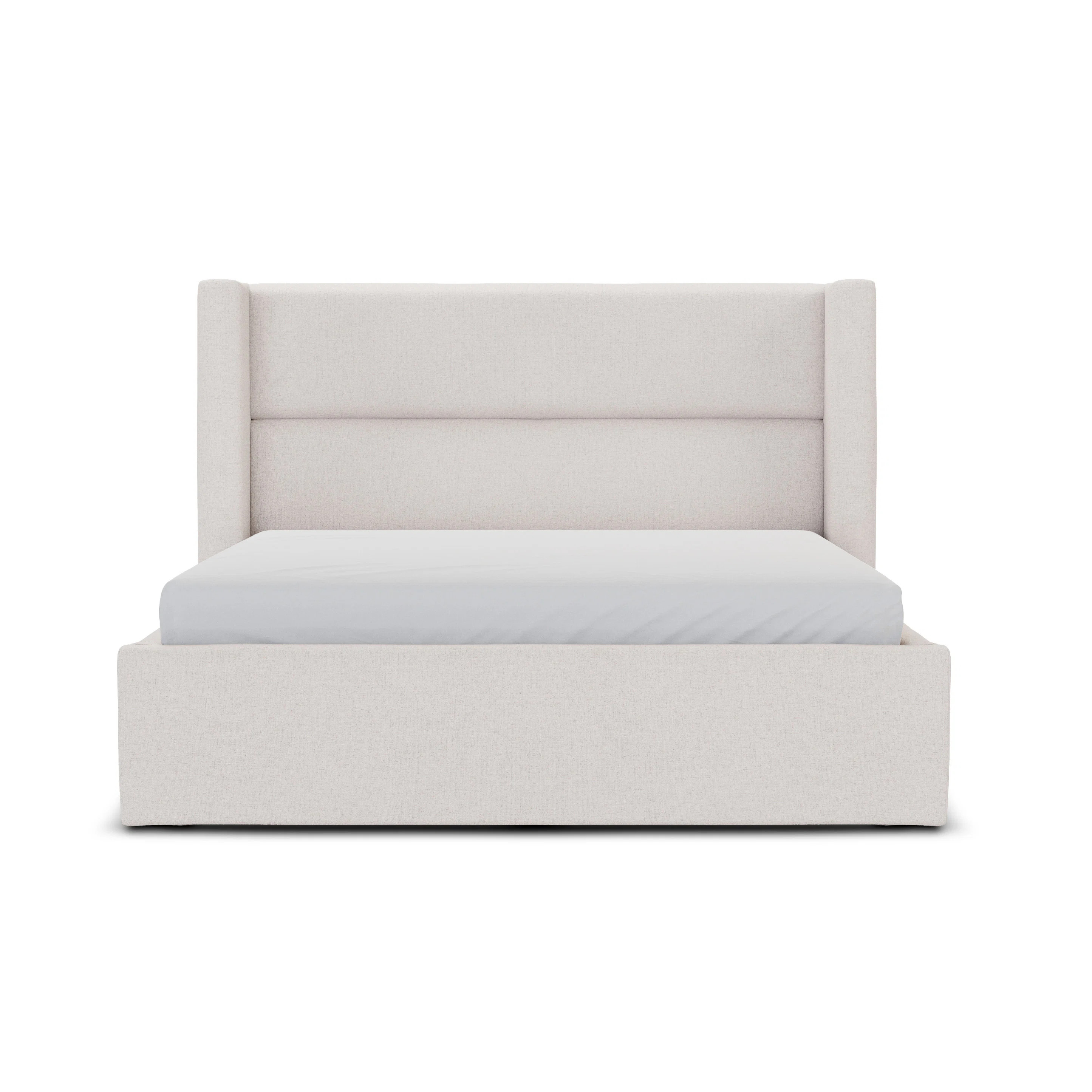 Calabri Queen Upholstered Bed - Napa White | Article