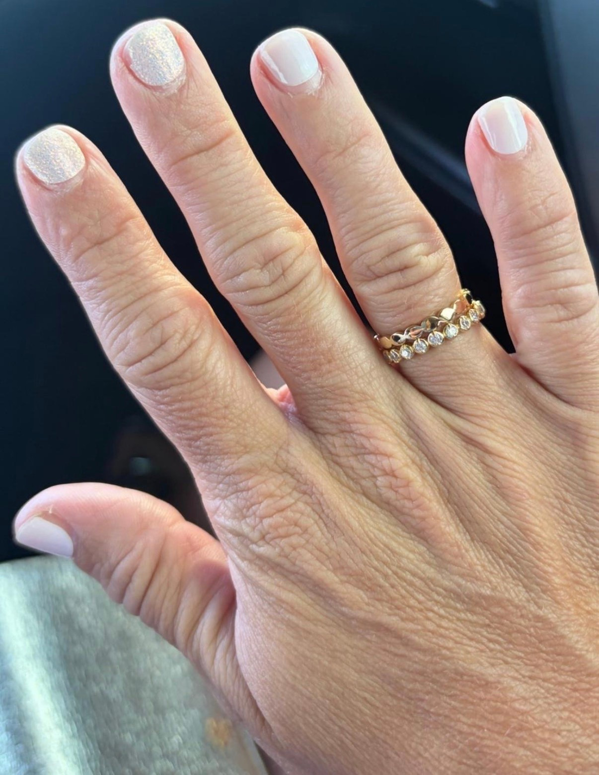 Gift idea - The beginnings of a new ring stack - these pieces are on sale! Also, sharing my fave kind of nails that you can do at home in under 15 minutes. 


#giftforher #ringstack #giftideas @Etsy  #nails #athomemani #gelnails #LTKSaleAlert #under25 #under10 #budgetfriendly #salefinds

#LTKU #LTKOver40 #LTKBeauty