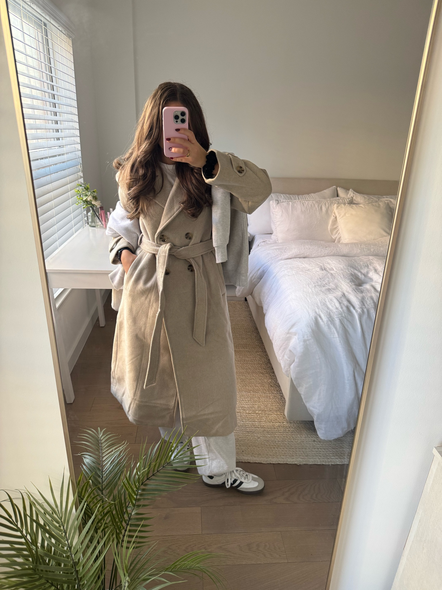 abercrombie wool trench coat - wearing size petite small! IG @noelleconforti 

#LTKTravel #LTKSaleAlert #LTKMidsize