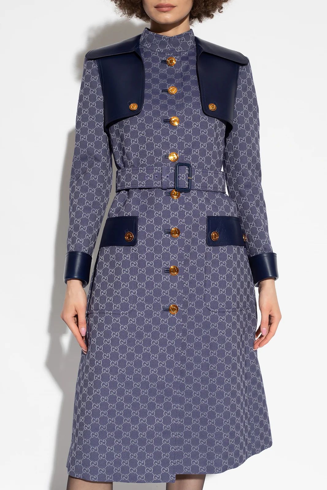 Gucci Monogrammed Coat | Cettire Global