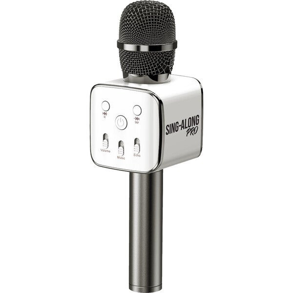 Sing A Long Pro 3 Karaoke Mic, Blk | Maisonette
