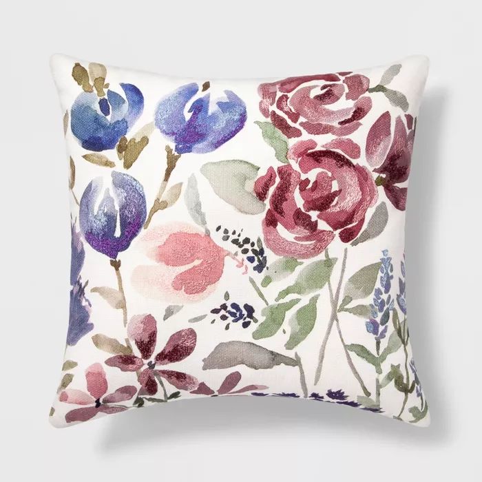 Floral Throw Pillow - Threshold™ | Target