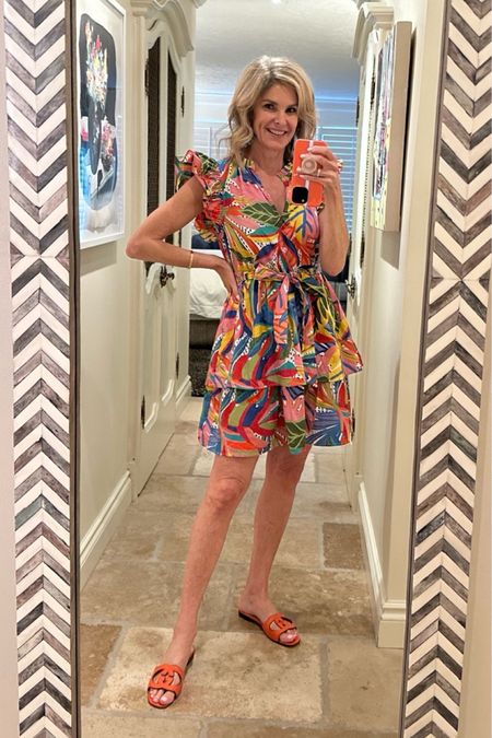Super cute dress for spring or vacation! Also cute for Cinco de Mayo  Looks just like Farm Rio. Size M  

#LTKfindsunder100 #LTKstyletip #LTKSeasonal
