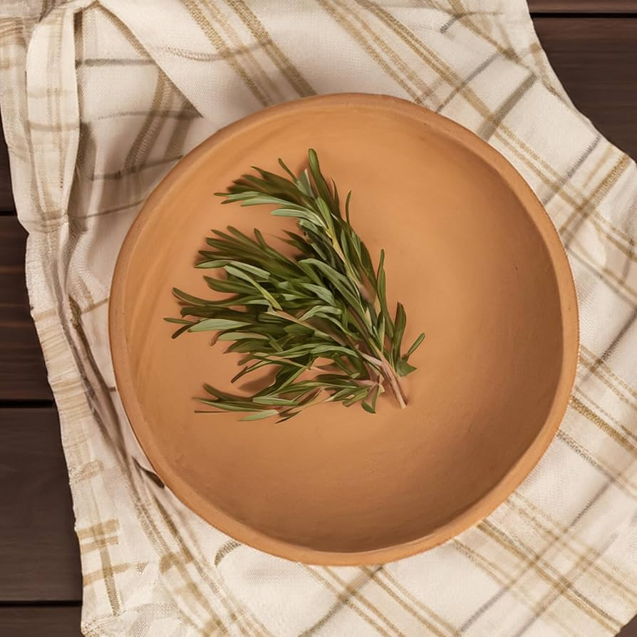 Creative Co-Op Large Orange Terracotta Bowl | Amazon (US)