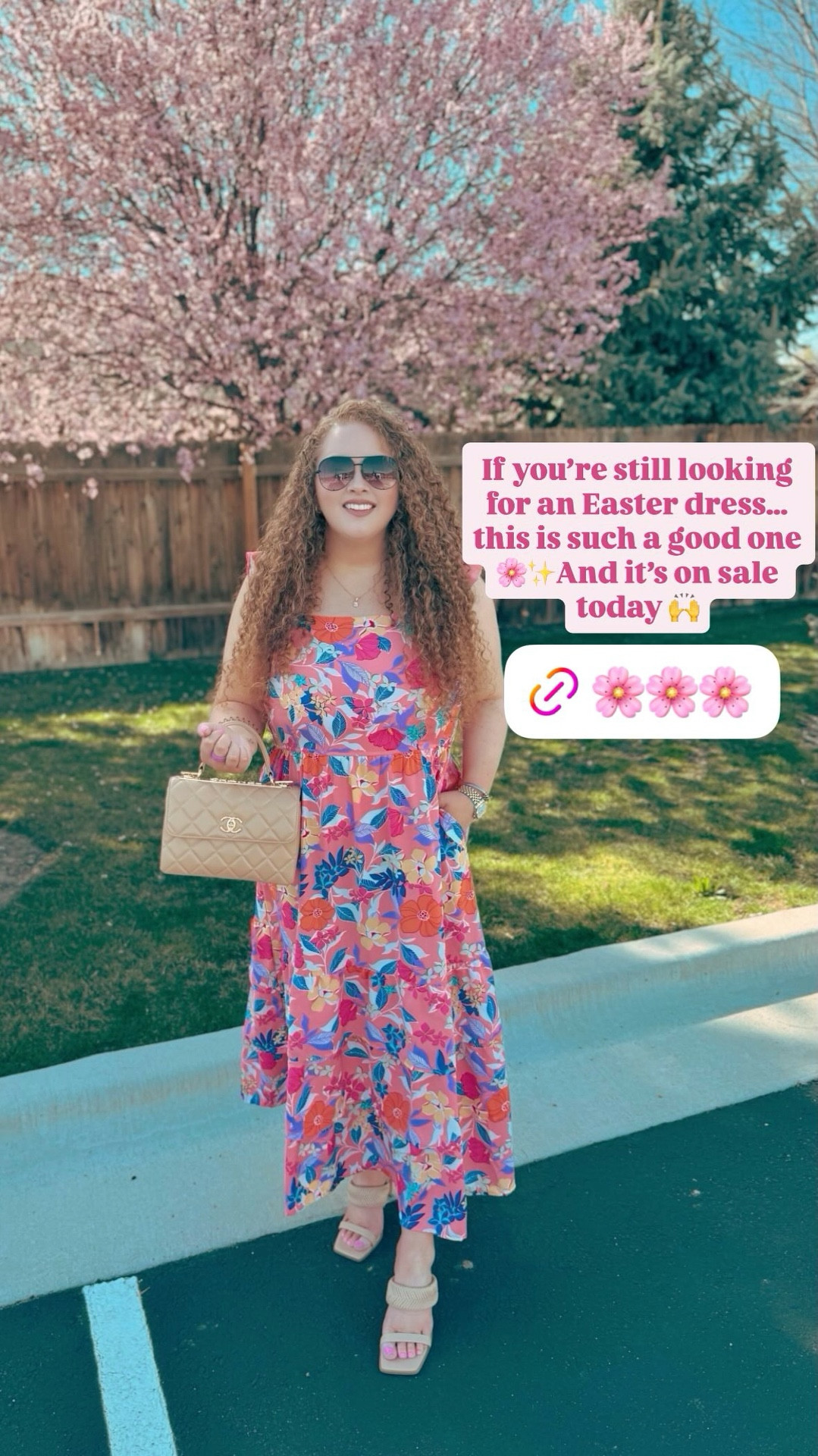 If you’re still looking for an Easter dress… this is such a good one 🌸✨And it’s on sale today 🙌 floral dress | spring dress | easter outfit | brunch outfit | family gathering outfit | garden party dress | feminine style | pastel outfit | floral print | lightweight dress | amazon fashion find | on sale today | pretty dress | seasonal style | casual chic | effortless outfit | spring style | special occasion dress | colorful dress | statement outfit

#LTKdayinmylife #LTKootd #LTKMidsize
