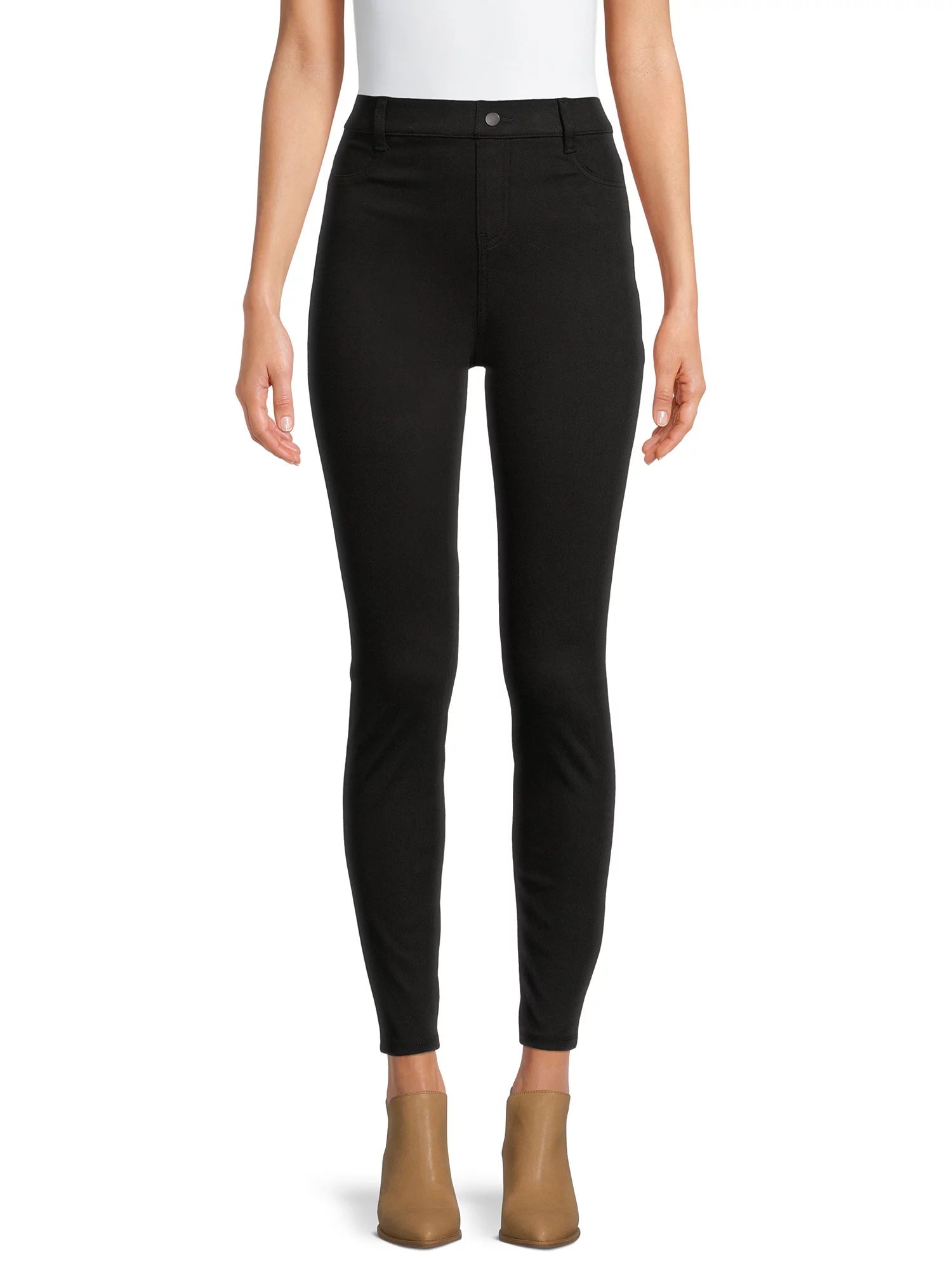 Time and Tru Women's High Rise Jeggings | Walmart (US)