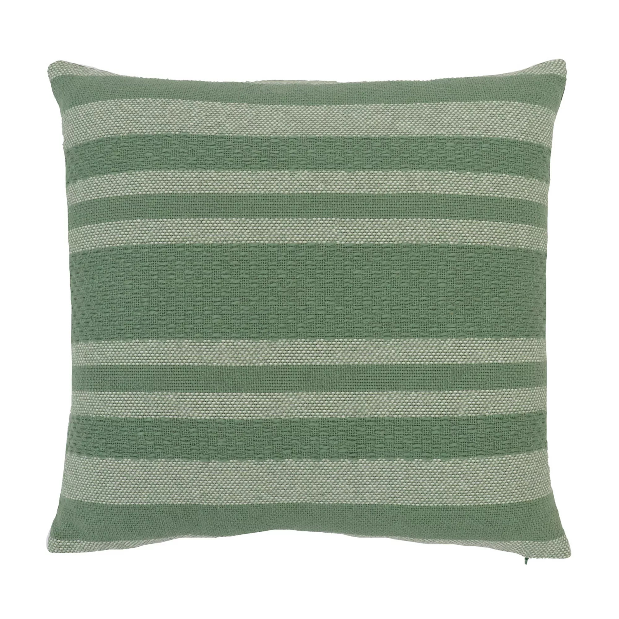 Sonoma Goods For Life\u00ae Green Tonal Woven Stripe Throw Pillow | Kohl's