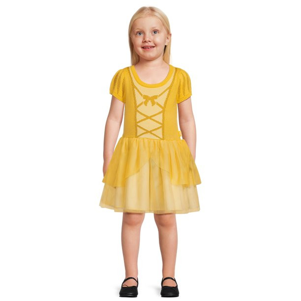 Disney Toddler Girls Beauty and The Beast Cosplay Dress, Sizes 12M-5T | Walmart (US)