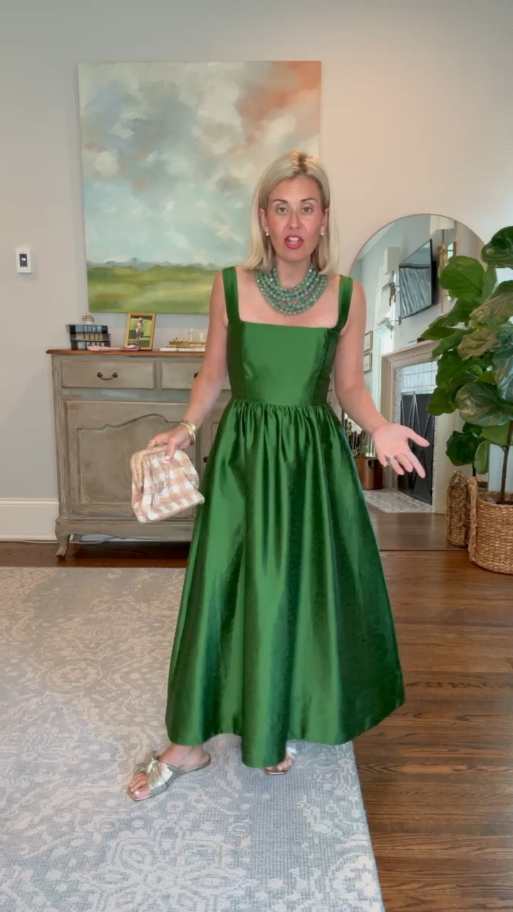 Do you have a wedding or an event that you need an elevated look? This dress fits the bill! I'm in xs dress and 8 shoe tts. *Use code Catherine 20 at Allie + Bess

#LTKootd #LTKWedding #LTKSeasonal