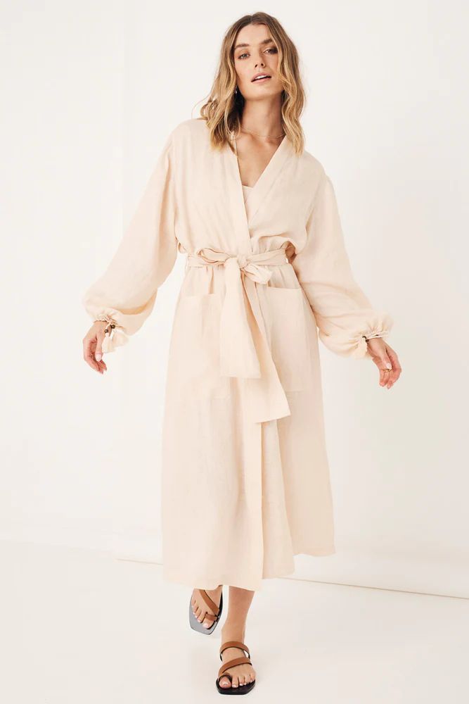 Mae Linen Robe | Spell (USA)