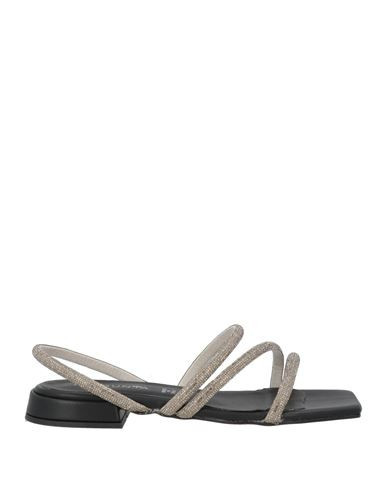 Pregunta Woman Sandals Grey Size 7 Textile fibers | YOOX (US)