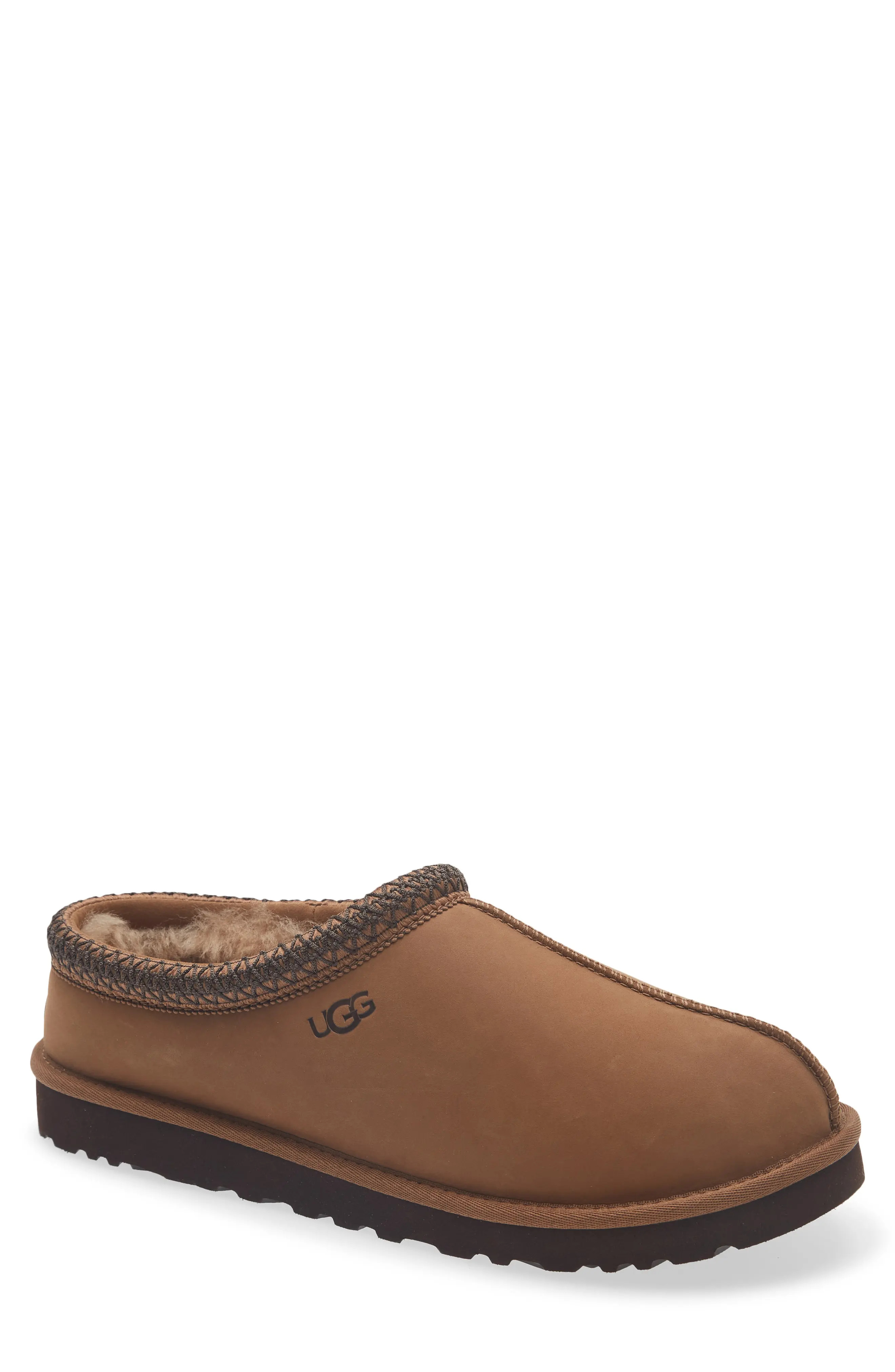 UGG\u00ae Tasman II Genuine Fur Lined Waterproof Slippers (Men) | Nordstrom | Nordstrom